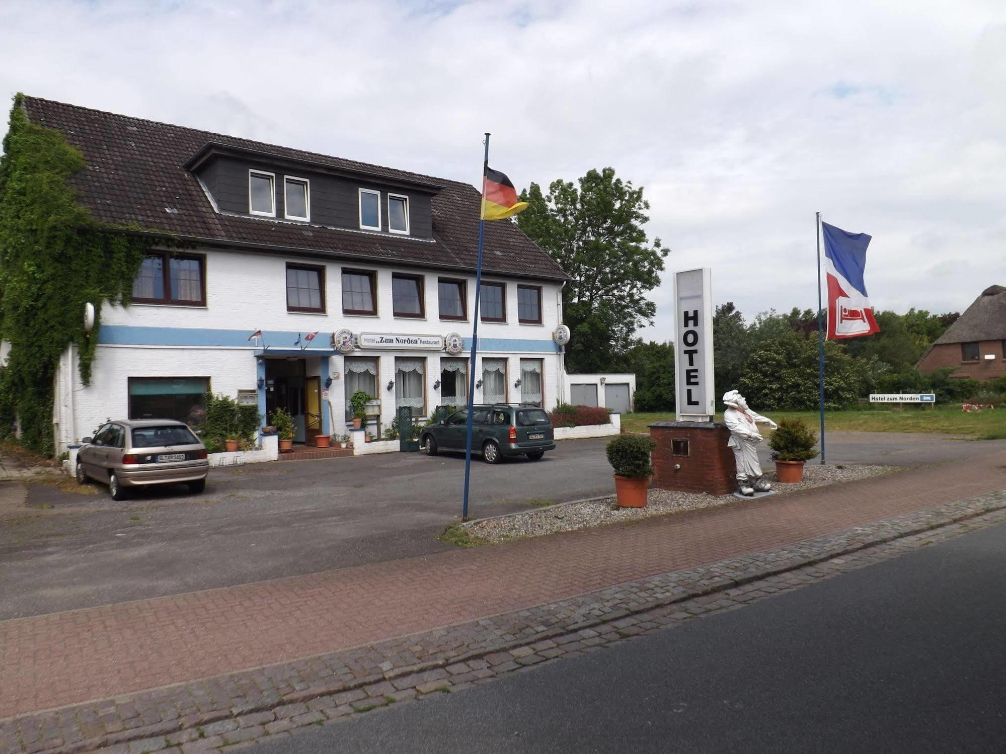 Landgasthof Hotel zum Norden Jagel Exterior foto